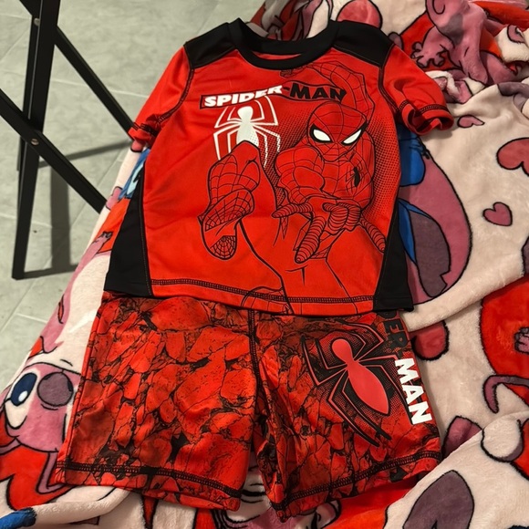 Red Spider-Man Kids' Pajama Set - Picture 1 of 4